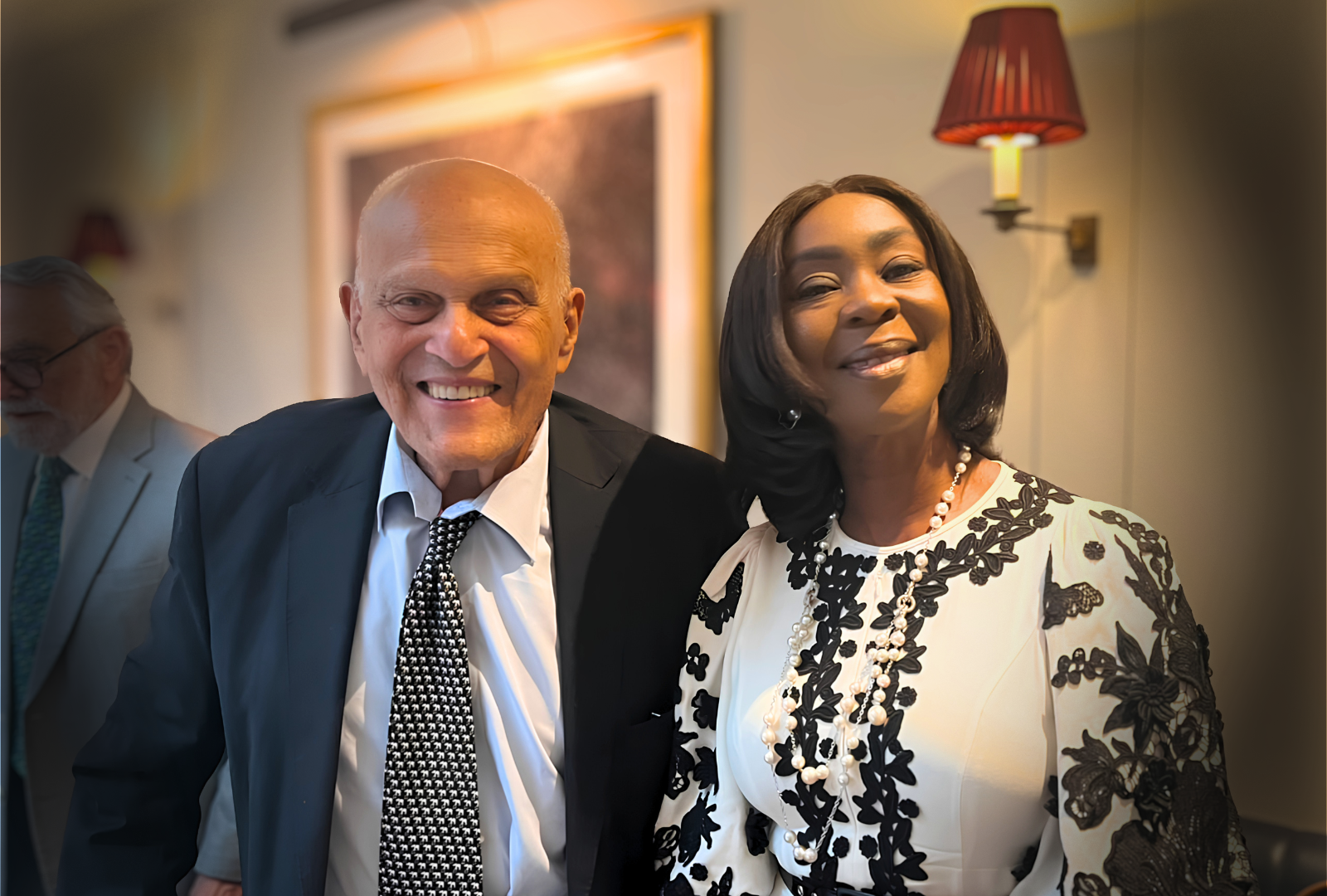 Meeting with Professor Sir Magdi Yacoub and colleagues